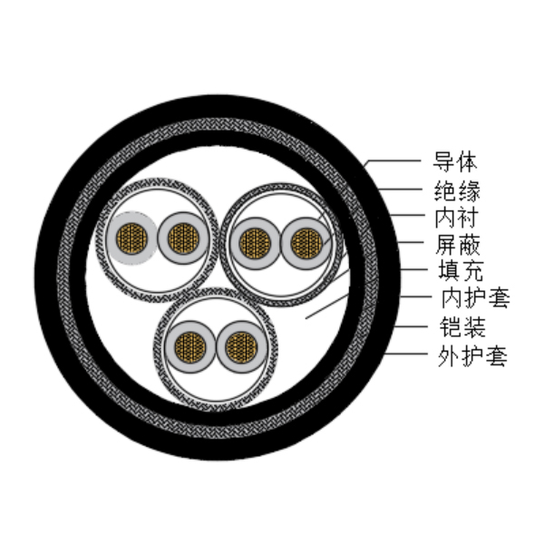 銅芯交聯(lián)聚乙烯絕緣低煙無(wú)鹵船用儀表電纜-CHJPPJ95/SC-150/250V、CHJPPF96/SC-150/250V